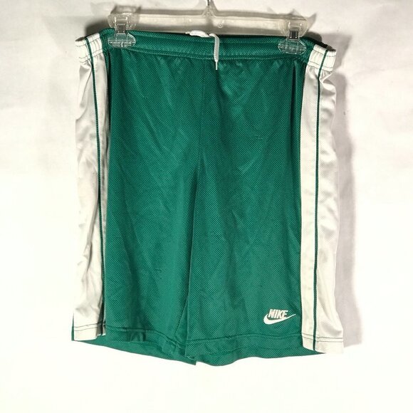 NIKE Men Workout Athletic Green Training Shorts - Picture 1 of 9